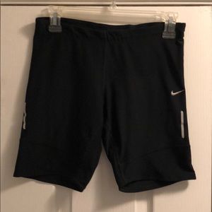 Black Nike Dri-Fit Spandex Shorts